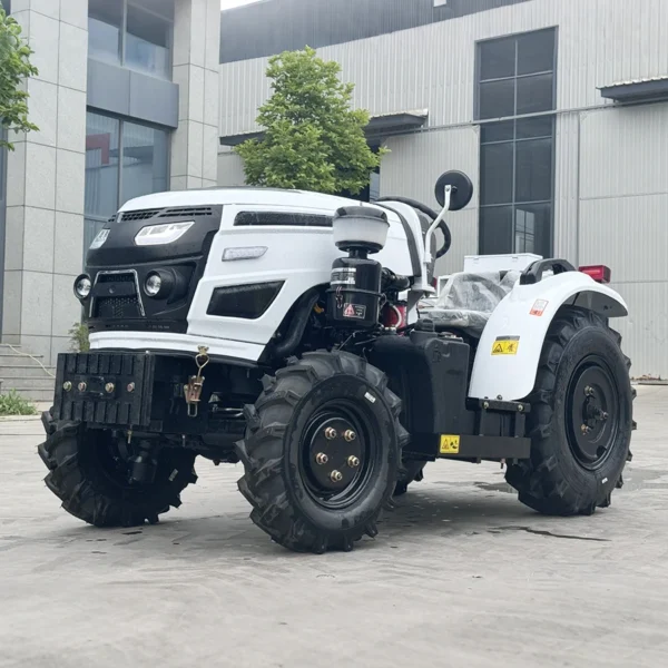 Free Shipping Wheel Tractor Euro 5 CE EPA Multifunctional 4 Wheels Drive 50 HP Farm Tractor Agriculture 4x4 Diesel Tractor 1