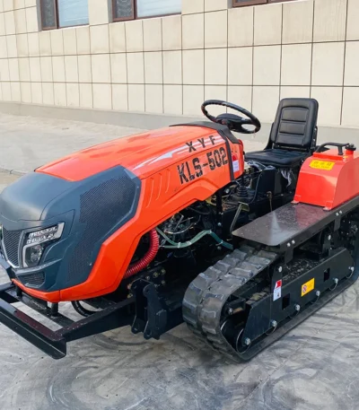 Customization 50HP Crawler Tractor Functional  Rubber Track Tractor with Accessories 1