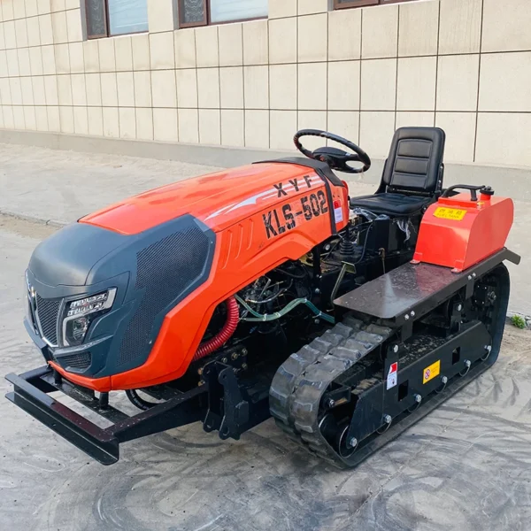 Customization 50HP Crawler Tractor Functional  Rubber Track Tractor with Accessories 1