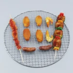 34 Sizes 10-60cm Diameter Round 304 Stainless Steel BBQ Grills Net Meshes Korean Barbecue Non-stick Wire Net bbq Grill Mesh Rack