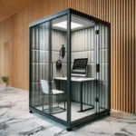 Office Pod Soundproof Booth Acoustic Pavilion Conference Cabin Modular Office Prefabricated Office Outdoor Pod