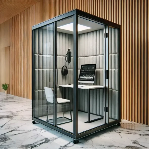 Office Pod Soundproof Booth Acoustic Pavilion Conference Cabin Modular Office Prefabricated Office Outdoor Pod
