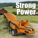 Industrial High Efficient Mobile Wood Crusher Chipper Machine Forestry Machinery Wood Chipper Customized High Quality Shredder