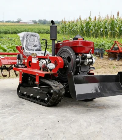 Customized Multifunctional Crawler Tractor 25-40HP Mini Rotary Tiller Agricultural Machinery Suitable for Farmland 1