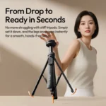 Ulanzi MT85 Automatic Phone Tripod Magsafe Dual-Side Magnet with 10m Wireless Control for Outdoor Travel Selfie Stick Livestream