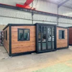Innovative Two Story Flat Pack House 20ft Prefab Modern Villa with 2 Bedrooms Sandwich Panel Container Home