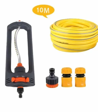 Automatic Lawn Swing Sprinkler 4 Mode 19 Nozzle Garden Sprayer Watering Agriculture Watering Garden Irrigation Sprinkler System 1