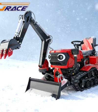Hot Sale Diesel Rotary Tiller Micro Tiller for Agricultural Operations Powered Small Diesel Micro Crawler Tractor Gear Engine 1