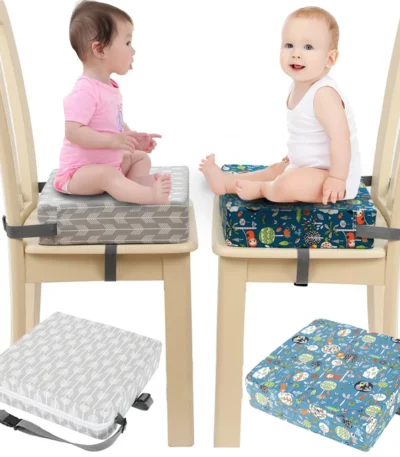 Children Kids Increased Booster Seat Cushion Pad Pillow Baby Dining High Chair Seat Cushions Adjustable Removable Baby Safety 1