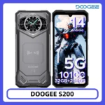 DOOGEE S200 5G Rugged Phone 12GB 256GB 1.32″ AMOLED Rear Display Dimensity 7050 100MP Camera 10100mAh NFC Smartphone