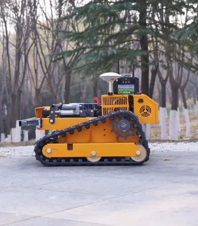 customized Cord-Free Self-Propelled Mower, Remote Tracked Design, 4-Stroke Single-Cylinder, CE EPA Certified 1
