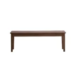 North American black walnut bench, solid wood log bench dining room furniture