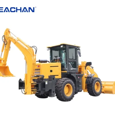 Hot Sale 4WD Hydraulic Backhoe Loader Municipal Construction Backhoe Loader Digger Landscaping Wheel 4x4 Backhoe Loader 1
