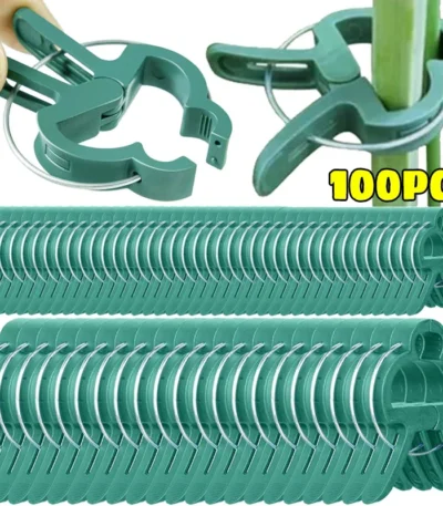 Plant Fixed Clips Reusable Greenhouse Bracket forFixing Stems of Flower Vine Vegetables Tomatoes Fastener Garden Supplies 1