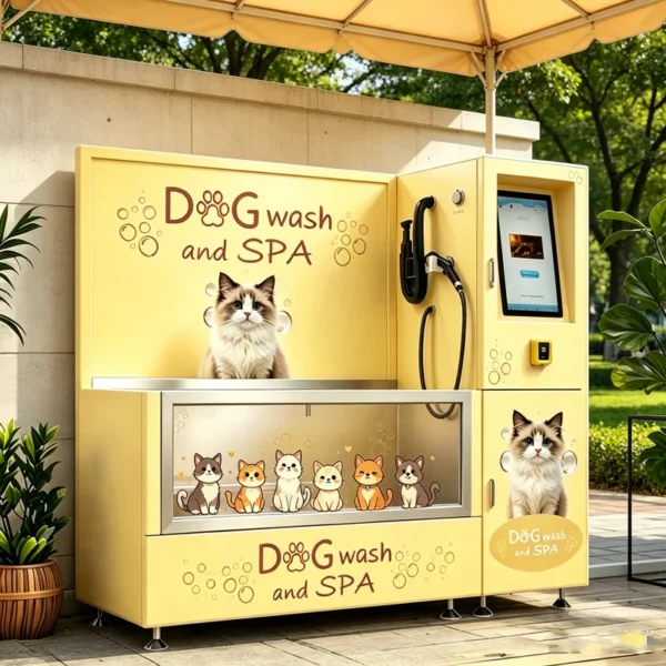 Stainless Steel Pet Grooming Spa Machine Self-Service Dog Wash Machine Dog Wash Station Grooming Bath for Bussiness Custom