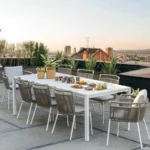 Quality Minimalist Garden Sets Veranda Gazebo Alfresco Lounge Patio Set Part Sun-proof Meble Ogrodowe Garden Furniture Outdoor