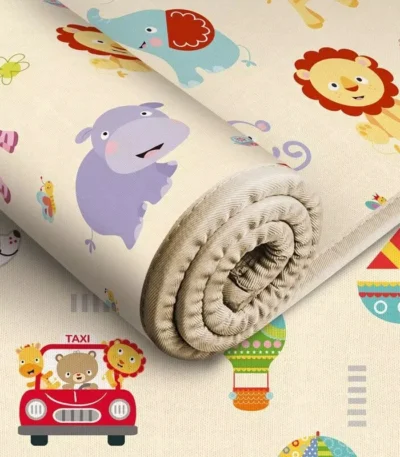 200x180/180x150/180x120cm Play Mat for Children's Thick Safety Mat Friendly Crawling Play Mats Folding Mat Carpet Rug Playmat 1