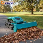 Customized Remote-controlled Lawn Mower EPA Euro V Engine Grass Shredder Snow Sweeper Bulldozer Multifunctional Garden Machine