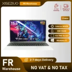 New 2026 15.6-Inch Laptop, 8 Gb Ddr4 Ram, 256 Gb Ssd, Intel Celeron N3450 Processor, 5000 Mah, 180 °   Ips Screen, Windows 11 Pro Laptop, Wifi 5, USB 3.0, Mini Hdmi, Desk, Study, and Movies, French Keyboard, French System
