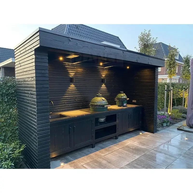Stainless Steel Outdoor Kitchen Cabinet Modern Design Complete BBQ Grill Set Kitchen Cabinets Durable Stainless Steel Outdoor Kitchen Cabinet Modern Design Complete BBQ Grill Set Kitchen Cabinets Durable
