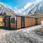 Casa Modulares Modular Homes From China Two Apartments of Two Rooms Self Contained Concrete Portable House with Bathroom