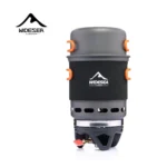 Widesea Camping Cooking System with Heat Exchanger Outdoor Gas Burner Stove Tourist Pot Set Cup Tableware Cookware Tourism Hike