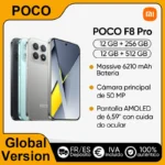 Global Version POCO F8 Pro 5G Smartphone Snapdragon® 8 Elite 6.59″ Eye-care AMOLED display 6210mAh 100W HyperCharge IP68 NFC