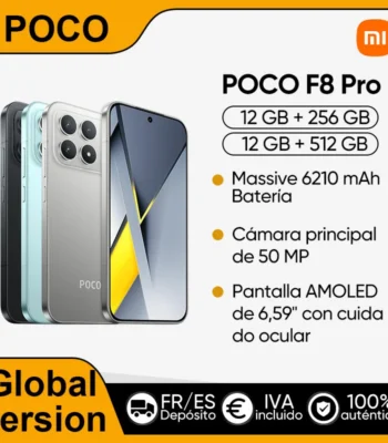 Global Version POCO F8 Pro 5G Smartphone Snapdragon® 8 Elite 6.59" Eye-care AMOLED display 6210mAh 100W HyperCharge IP68 NFC 1