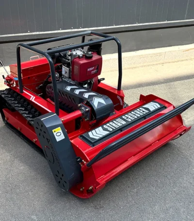 Customized Grass Robot Slope Crawler Remote Control Flail  Mower 1