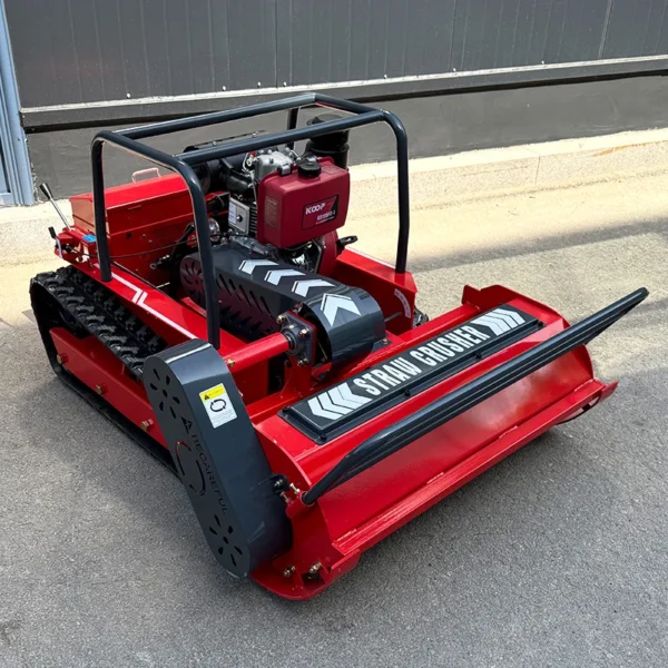 Customized Grass Robot Slope Crawler Remote Control Flail  Mower 1