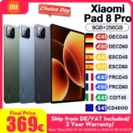 Global Version Xiaomi Pad 8 Pro Tablet Xiaomi Pad 8 Pro Tablet PC 8GB 256GB 12GB 512GB 11.2 Inch 3.2K WiFi 7 9200mAh Battery