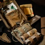 Rhino Rescue Tactical IFAK First Aid Kit with Molle System Survival Pouch for Camping Hiking Fishing Outdoor Trauma Care