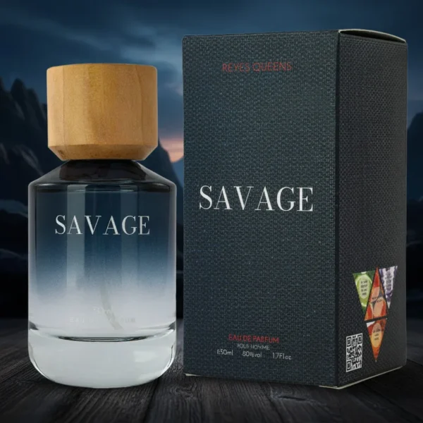 Pour Homme – 50ml Savage Perfume for Men, Long-Lasting Fresh, Spicy and Masculine Fragrance