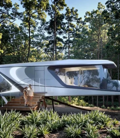 Prefabricated Space Capsule Tiny House Container Solutions Cabin Mobile Homes Commercial Pod Hotel Units Container Houses 1