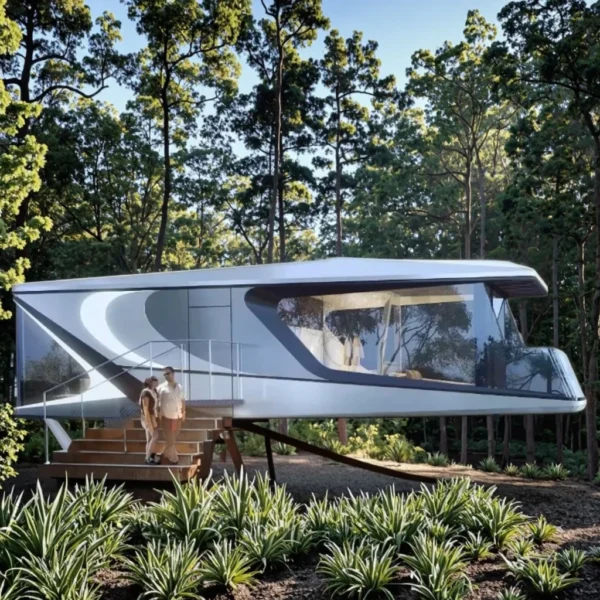 Prefabricated Space Capsule Tiny House Container Solutions Cabin Mobile Homes Commercial Pod Hotel Units Container Houses