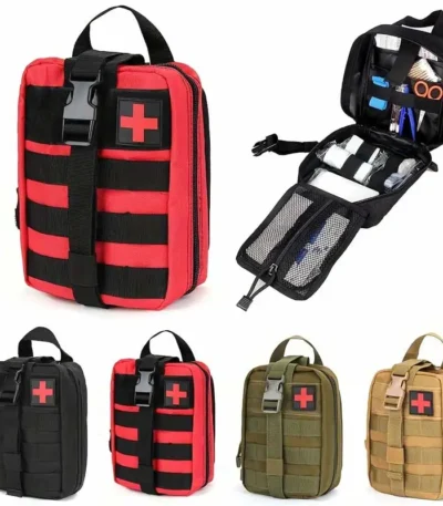 EMT Tactical Emergency Kit,First Aid Kit for Hiking and Camping,For Outdoor First Aid,Camping,Fishing,Army,Hiking 1