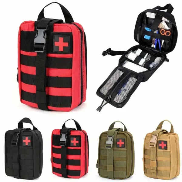 EMT Tactical Emergency Kit,First Aid Kit for Hiking and Camping,For Outdoor First Aid,Camping,Fishing,Army,Hiking