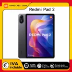 Xiaomi Redmi Pad 2 9000mAh Battery 11-inch Wi‑Fi 5 2.5K 90 Hz Display MediaTek Helio G100 Processor Ultra HyperOS IPv6 8MP Camera Fast Charging