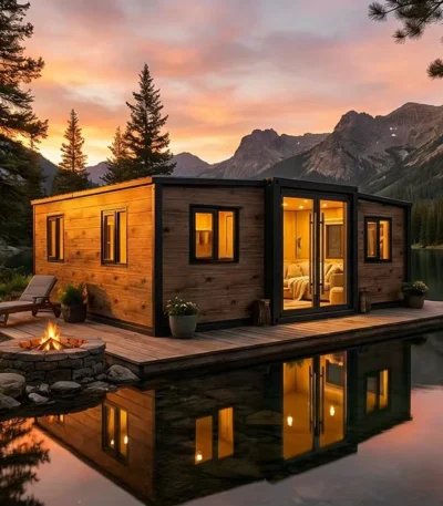 Customized Modern Prefab Modular House For Suburban Living | Small, Contemporary Prefabricated Home With Full Amenities 1