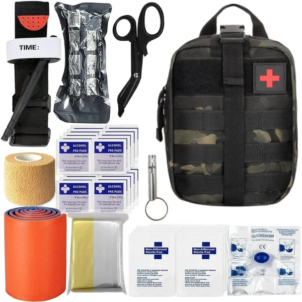 Merge survival first aid kit hunting rotary gate administrator First Aid Kit tourniquet camping equipment Molle IFAK