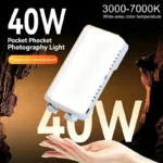 Portable LED Mini Fill Light Photography Sunset Lamp Adjustable Dual-color Soft Light for Selfie Vlog