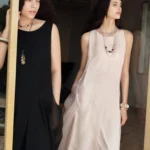DUSHU Women [LineSculpt Series] Dresses Women 2026 Summer New Three Colors Fluffy Organza Sleeveless Elegant Fairycore Ins