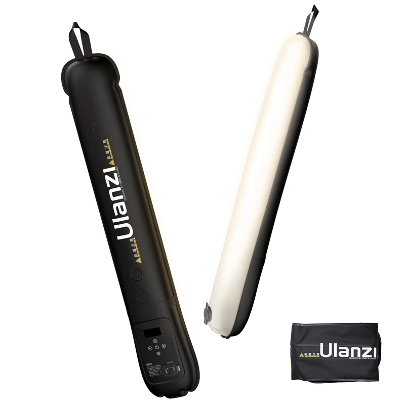 Ulanzi UA12 12W Portable Air Tube Light Bi-Color for Portrait Photograph Livestreaming 2700K-6500K CCT TPU Tube Light Stick Ulanzi UA12 12W Portable Air Tube Light Bi-Color for Portrait Photograph Livestreaming 2700K-6500K CCT TPU Tube Light Stick