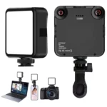 LED Clip Video Light Portable Photography On-Camera 3000K-6000K Bi-Color Lighting Cold Shoe For DSLR Camera Camcorder Gopro Vlog