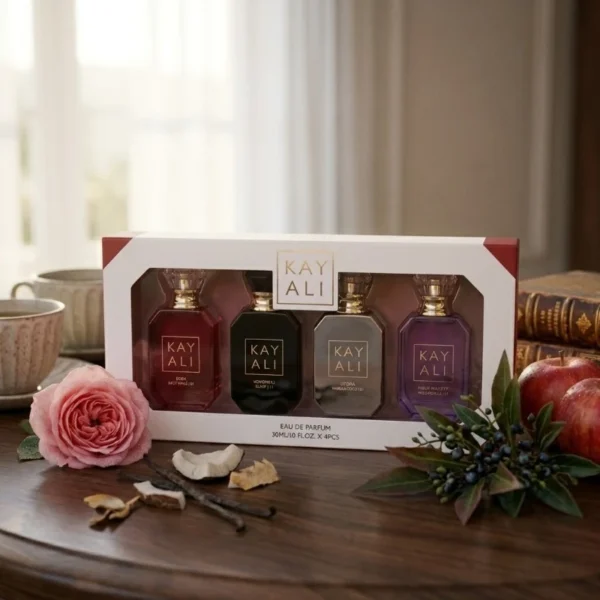 KAYALI Perfume Set 30ml*4 Long Lasting Luxury Arabic Fragrance Elegant Sweet Soft Fresh Refined Premium Signature Gift Apple