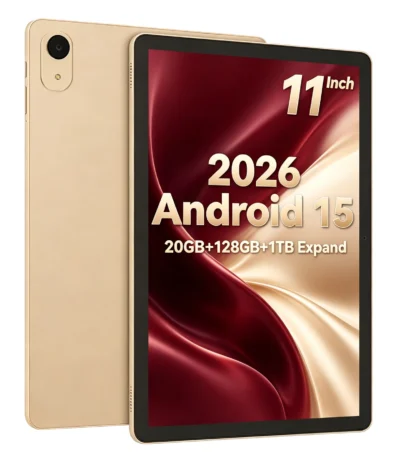 Paitanry 2026 NEW 11 Inch Android 15 Tablet PC 20GB RAM 128GB ROM A537 Octa Core Processor 6000mAh 18W Fast Charge WiFi 6 Tablet 1