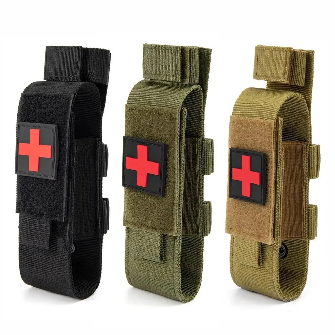 1/2-piece outdoor tactical military first aid kit, tourniquet, MOLLE survival backpack, medical care bracket, medical equipment, 1/2-piece outdoor tactical military first aid kit, tourniquet, MOLLE survival backpack, medical care bracket, medical equipment,