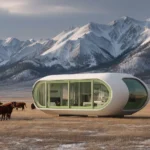 ti-Capsule House Modular Outdoor Design Apple Cabin Tiny Pod Prefabricated House Hotel Bars Mobile Homes Prefab Container House%