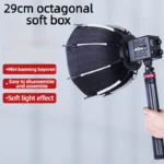 29cm Octagonal Softbox Quick Pack Light Box Mount Quick Mount And Release Photography Studio Accessories