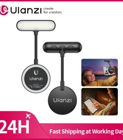 Ulanzi M10 Flexible Phone Light Video Light Magnet for iPhone 17 16 15 14 for Huawei for Xiaomi Selfie Reading Vlog
